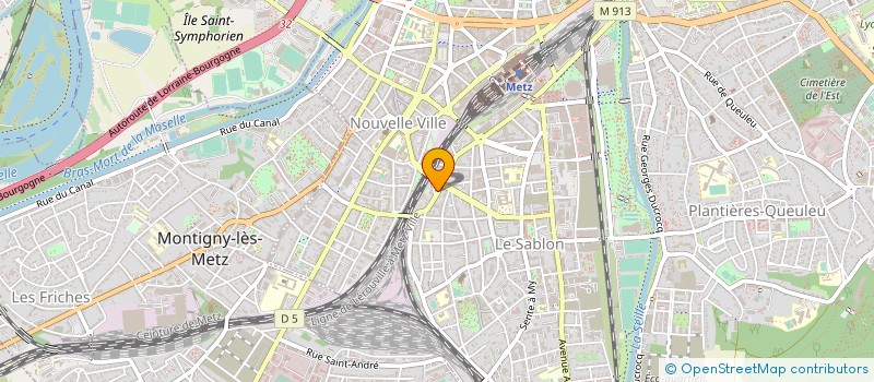 localisation de l'entreprise 882 261 878   METZ