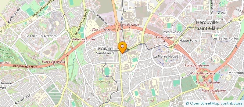 localisation de l'entreprise 882 266 232  à CAEN