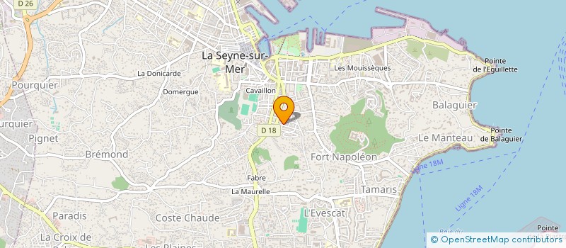 localisation de l'entreprise 882 271 604 à LA SEYNE-SUR-MER