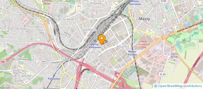 localisation de l'entreprise 882 312 135 à MASSY
