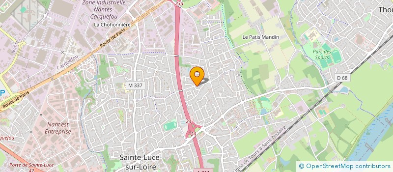 localisation de l'entreprise 882 312 903   SAINTE-LUCE-SUR-LOIRE