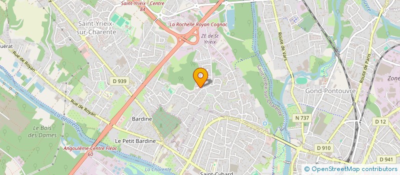 localisation de l'entreprise 882 325 319   SAINT-YRIEIX-SUR-CHARENTE