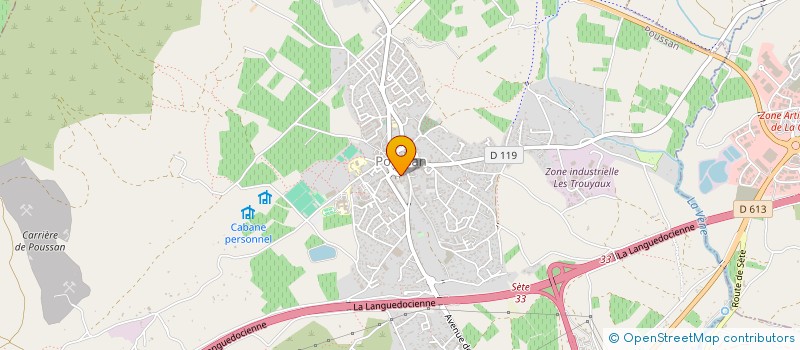 localisation de l'entreprise 882 336 233   POUSSAN