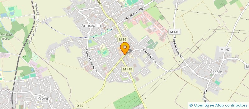 localisation de l'entreprise 882 355 019 à ANNŒULLIN