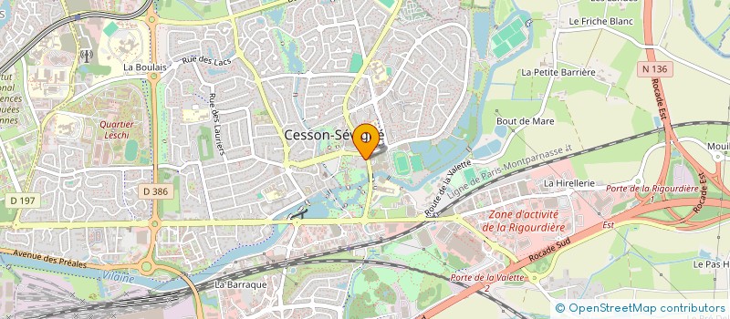 localisation de l'entreprise 882 363 757 à CESSON-SEVIGNE