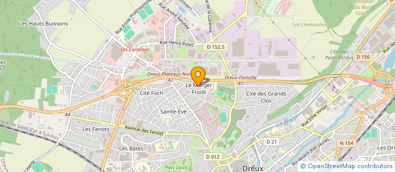 localisation de l'entreprise 882 365 240 à DREUX