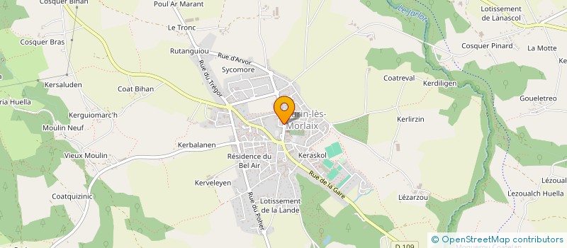 localisation de l'entreprise 882 374 200 à MORLAIX