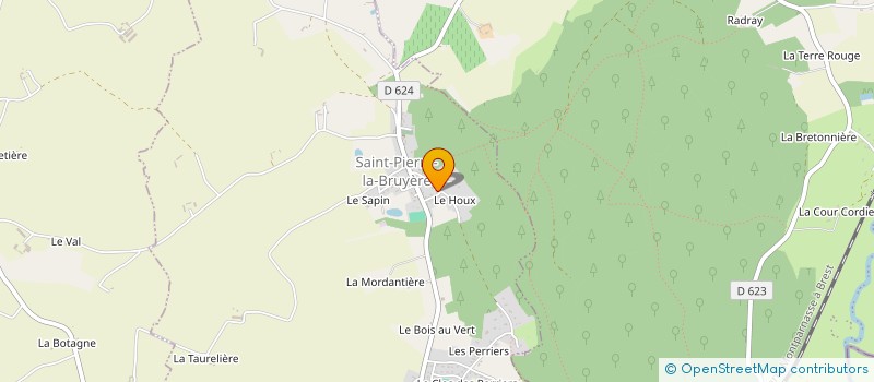 localisation de l'entreprise 882 374 416 à SAINT-PIERRE-LA-BRUYERE