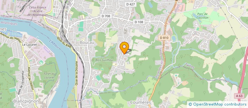 localisation de l'entreprise 882 380 272   BOUCAU