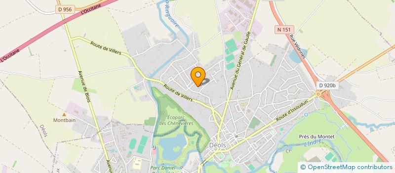 localisation de l'entreprise 882 382 781   DEOLS