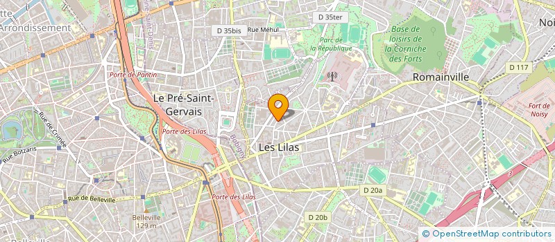 localisation de l'entreprise 882 401 151 à LES LILAS