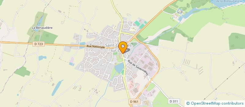 localisation de l'entreprise 882 403 959   INGRANDES-LE FRESNE SUR LOIRE