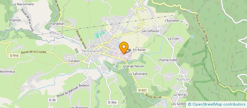 localisation de l'entreprise 882 421 472   NOVALAISE