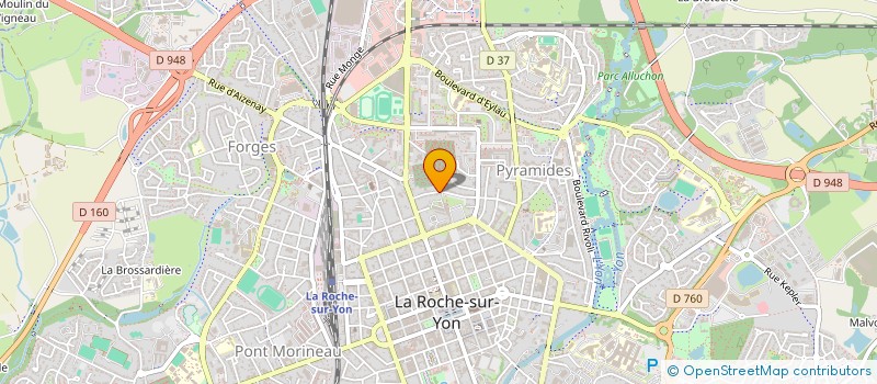 localisation de l'entreprise 882 431 166 à ROCHE SUR YON (LA)