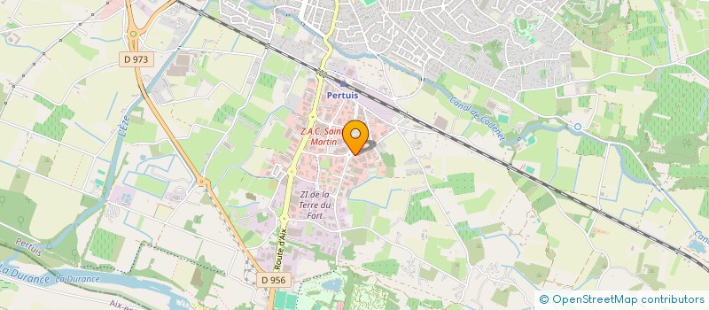 localisation de l'entreprise 882 443 971   PERTUIS