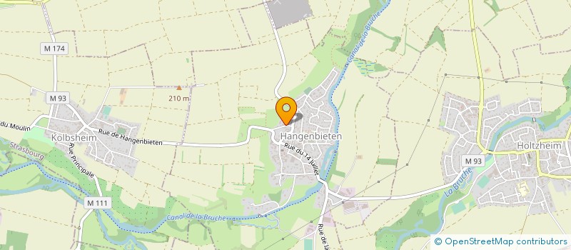 localisation de l'entreprise 882 450 455   HANGENBIETEN