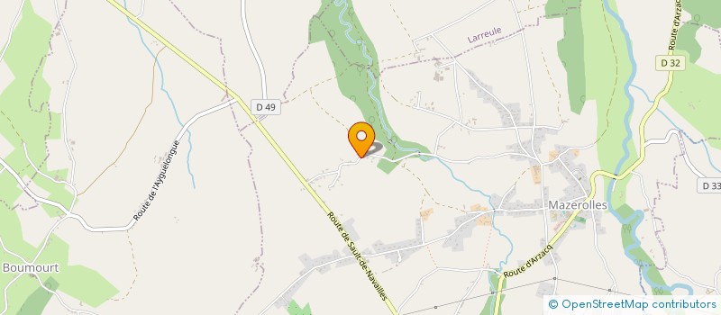 localisation de l'entreprise 882 451 248   TOSSE