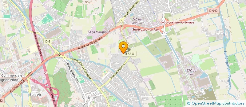 localisation de l'entreprise 882 453 954   VEDENE