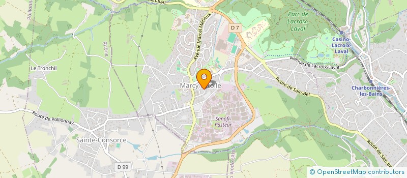 localisation de l'entreprise 882 477 961   LENTILLY