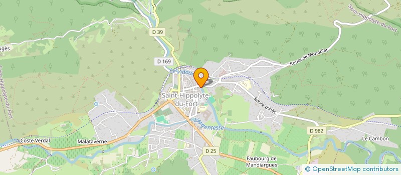 localisation de l'entreprise 882 481 989   SAINT-HIPPOLYTE-DU-FORT