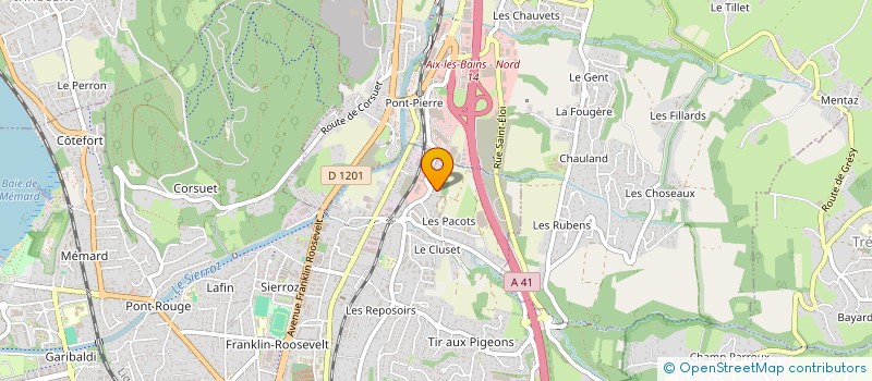 localisation de l'entreprise 882 483 126   LES ABRETS EN DAUPHINE
