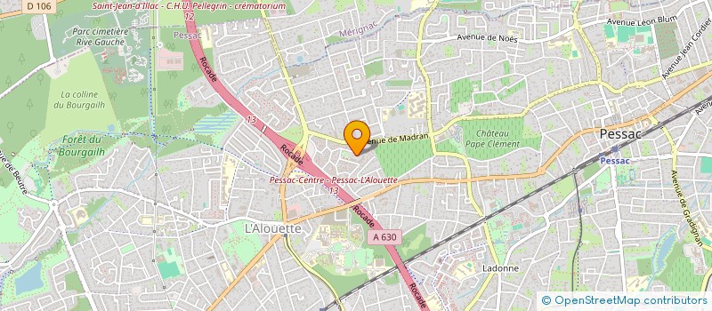 localisation de l'entreprise 882 483 753   BORDEAUX