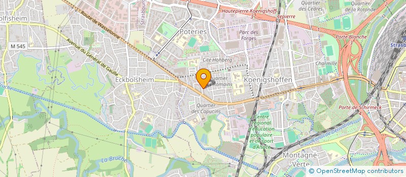 localisation de l'entreprise 882 502 776 à STRASBOURG