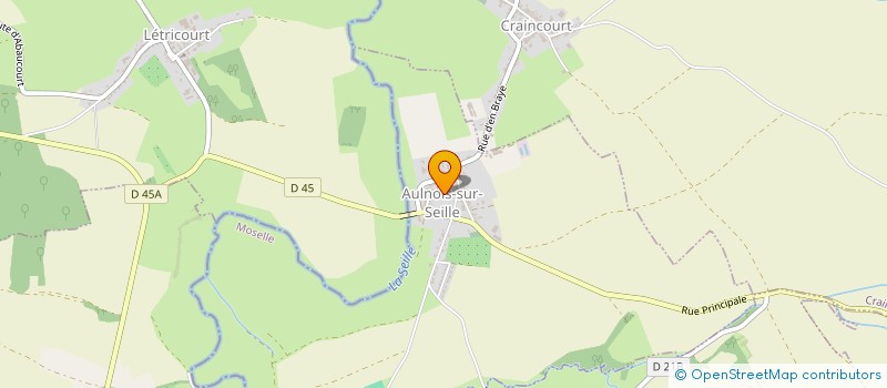 localisation de l'entreprise 882 502 818   AULNOIS-SUR-SEILLE