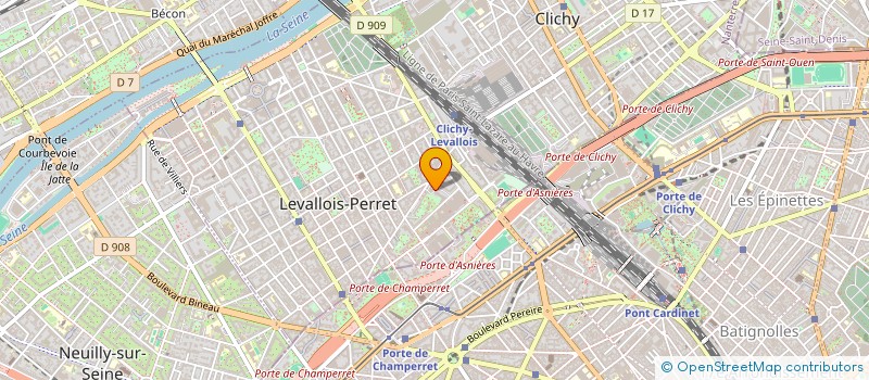 localisation de l'entreprise 882 505 225 à LEVALLOIS-PERRET