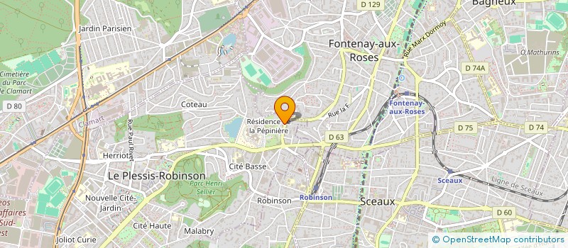 localisation de l'entreprise 882 506 116 à LE PLESSIS-ROBINSON