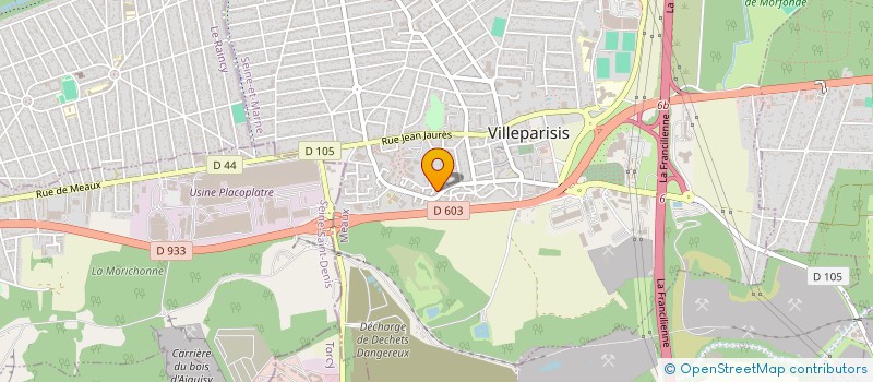 localisation de l'entreprise 882 509 185   VILLEPARISIS