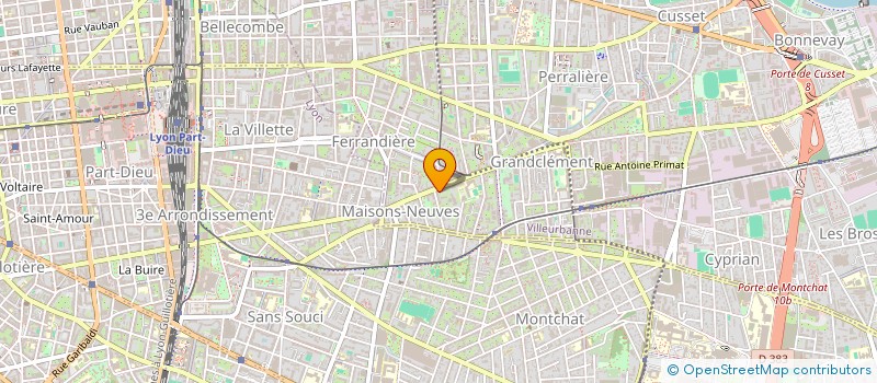 localisation de l'entreprise 882 515 836 à LYON