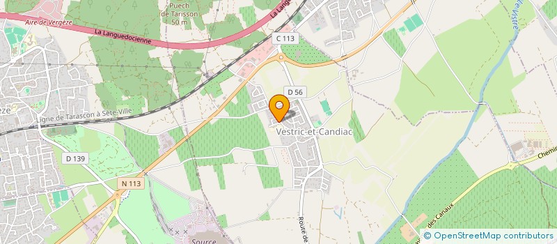 localisation de l'entreprise 882 526 825   VESTRIC-ET-CANDIAC