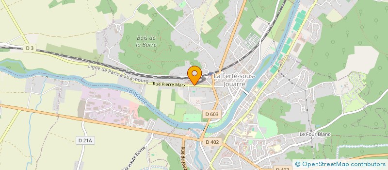 localisation de l'entreprise 882 531 098 à LA FERTE-SOUS-JOUARRE