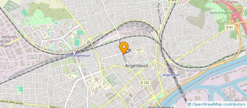 localisation de l'entreprise 882 531 205   ARGENTEUIL