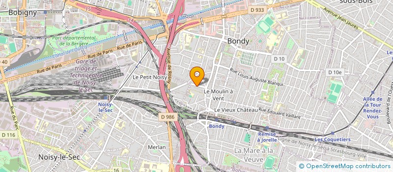 localisation de l'entreprise 882 531 734  à ROSNY-SOUS-BOIS