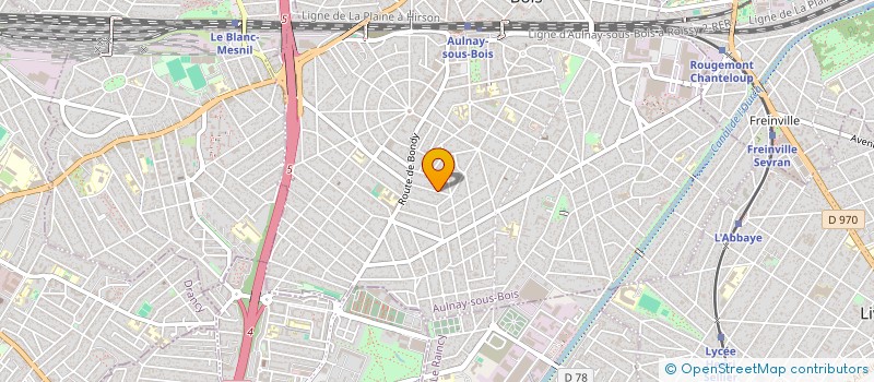 localisation de l'entreprise 882 532 385 à AULNAY-SOUS-BOIS