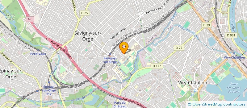 localisation de l'entreprise 882 534 597 à SAVIGNY-SUR-ORGE