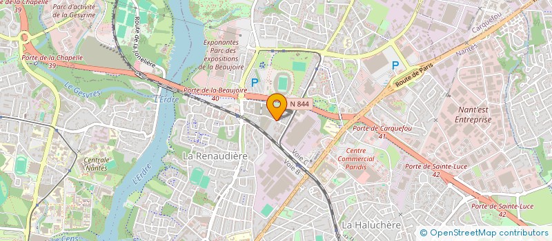 localisation de l'entreprise 882 536 980   NANTES