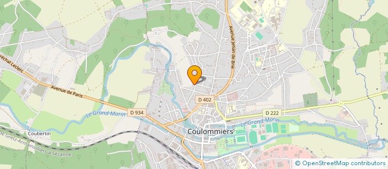 localisation de l'entreprise 882 540 917 à COULOMMIERS