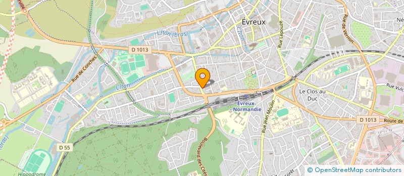 localisation de l'entreprise 882 551 039 à EVREUX