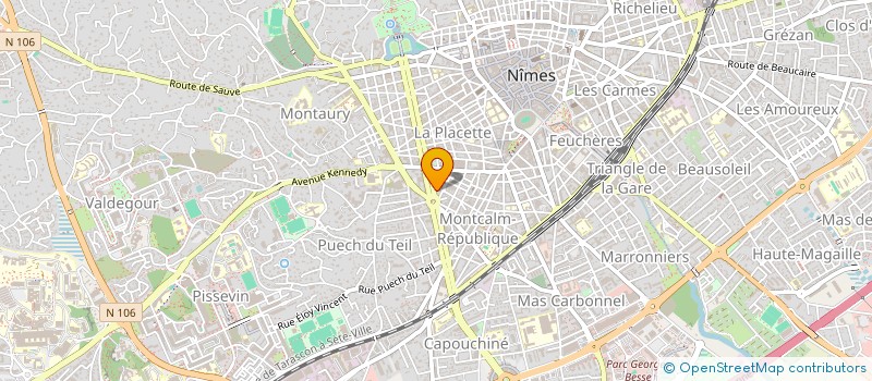 localisation de l'entreprise 882 568 967   BOUILLARGUES