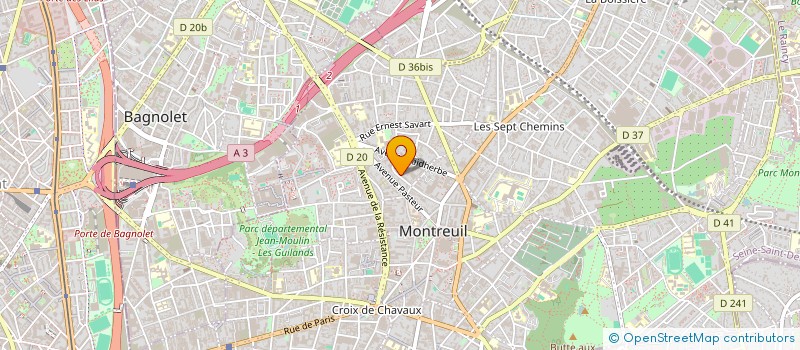 localisation de l'entreprise 882 589 963 à MONTREUIL