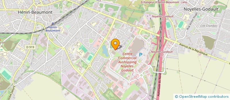 localisation de l'entreprise 882 598 329   HENIN-BEAUMONT