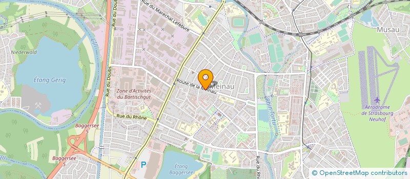 localisation de l'entreprise 882 602 907 à STRASBOURG