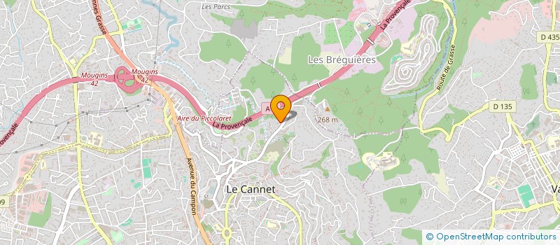 localisation de l'entreprise 882 612 047  à LE CANNET