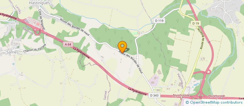 localisation de l'entreprise 882 624 125   SAINT-CRICQ-DU-GAVE