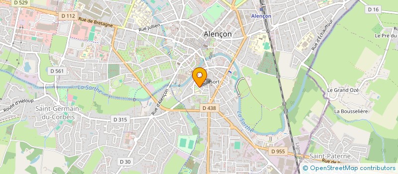 localisation de l'entreprise 882 640 568 à ALENCON