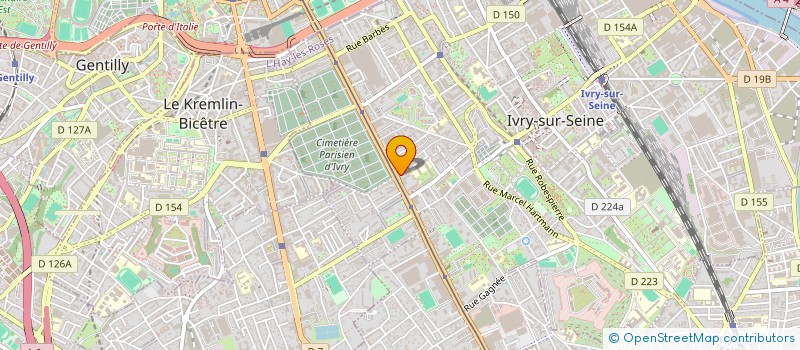 localisation de l'entreprise 882 648 884   IVRY-SUR-SEINE