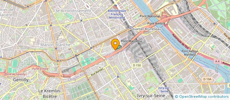 localisation de l'entreprise 882 649 163   PARIS